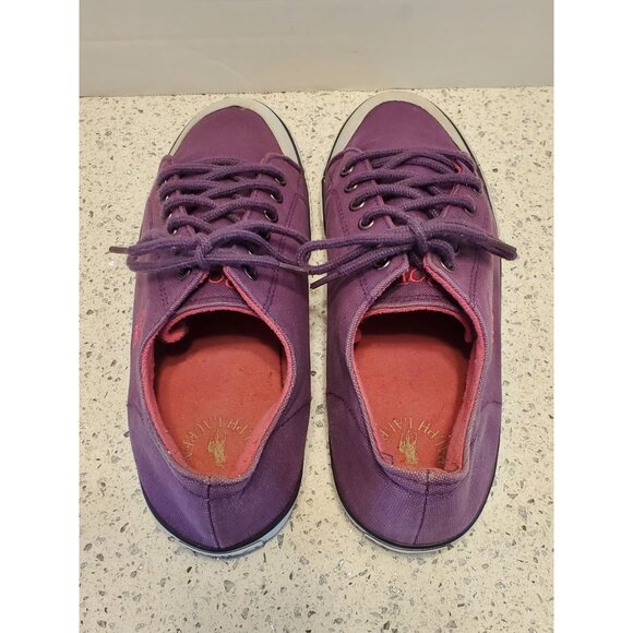 POLO RALPH LAUREN Chandler Low Top Canvas Sneaker size 6 - Picture 3 of 9